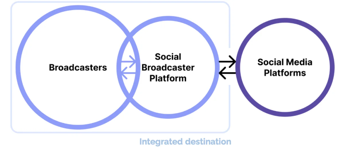 Social broadcast